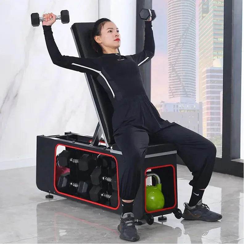 Adjustable Folding Multifunctional Weight Bench - Fit2Great