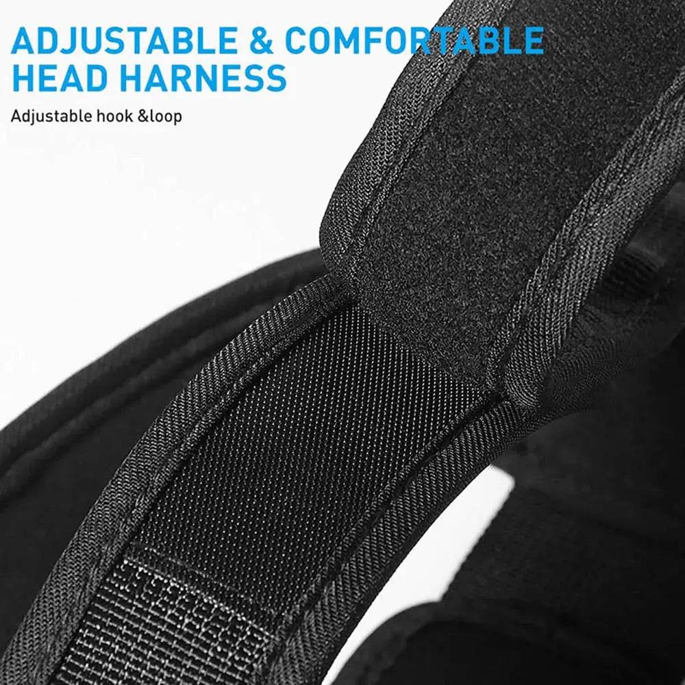 Adjustable Neck Training Harness – Head Strap for Strength - Fit2Great