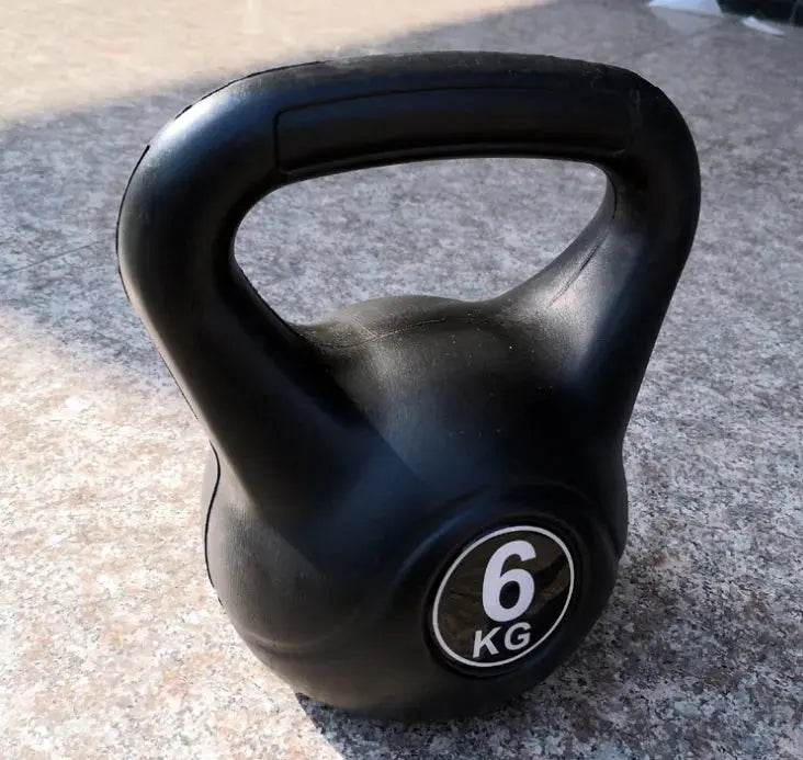 Black Kettlebell – Durable Home Gym Equipment 2-14kg - Fit2Great
