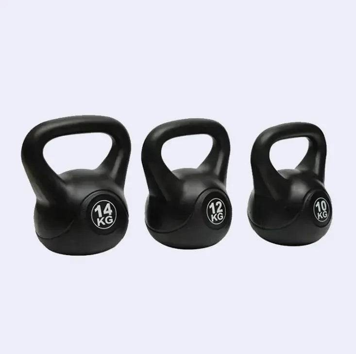 Black Kettlebell – Durable Home Gym Equipment 2-14kg - Fit2Great