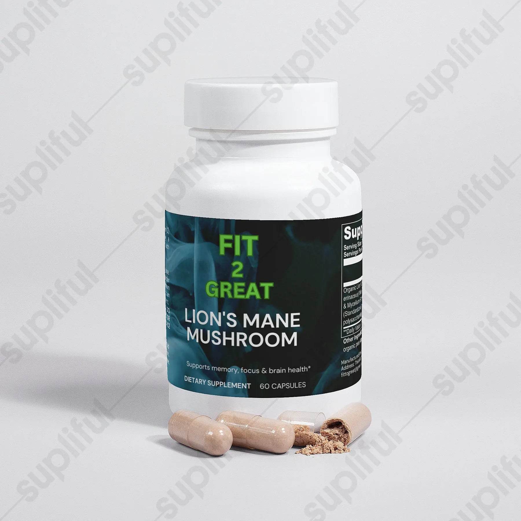 Lion's Mane Mushroom - Fit2Great