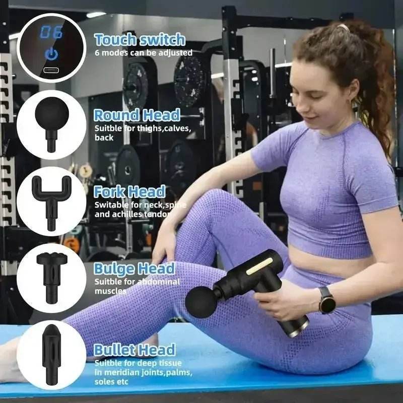 Mini Fascia Gun Wireless Massage Gun - Fit2Great