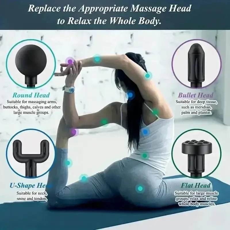 Mini Fascia Gun Wireless Massage Gun - Fit2Great