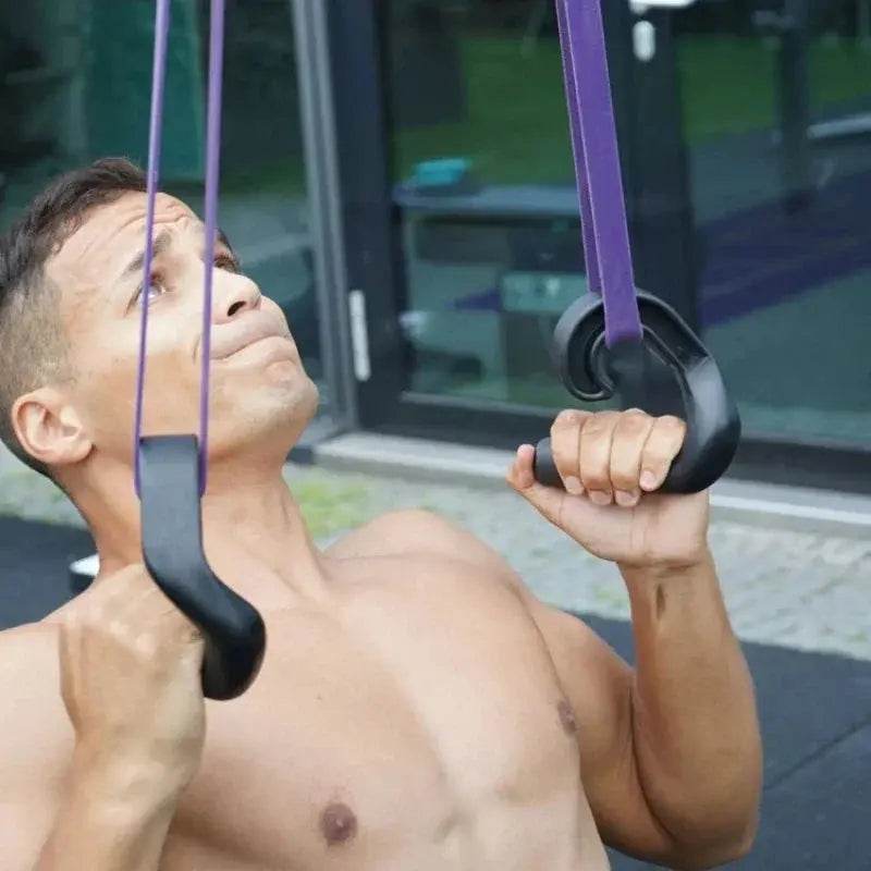 Multi-Functional Suspension Grip Hooks – Heavy Duty 200KG Load, Perfect for Pull-Ups & Strength Training | Fit2Great - Fit2Great