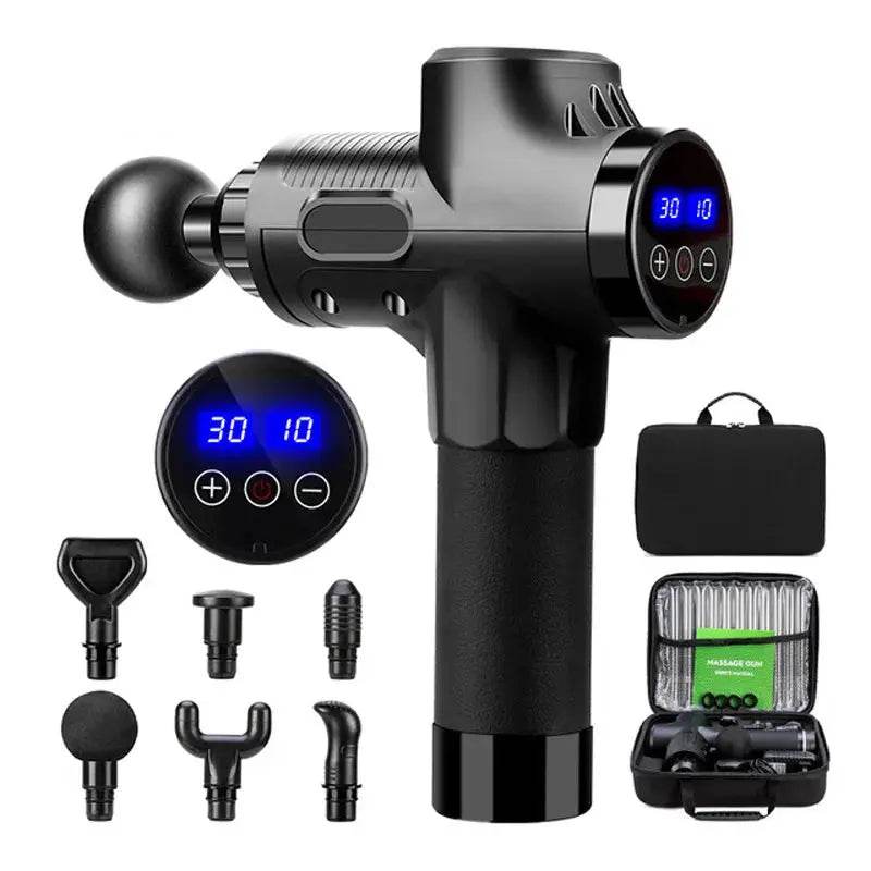 Pain Relief Fascial Massage Gun – Deep Tissue Muscle Therapy - Fit2Great