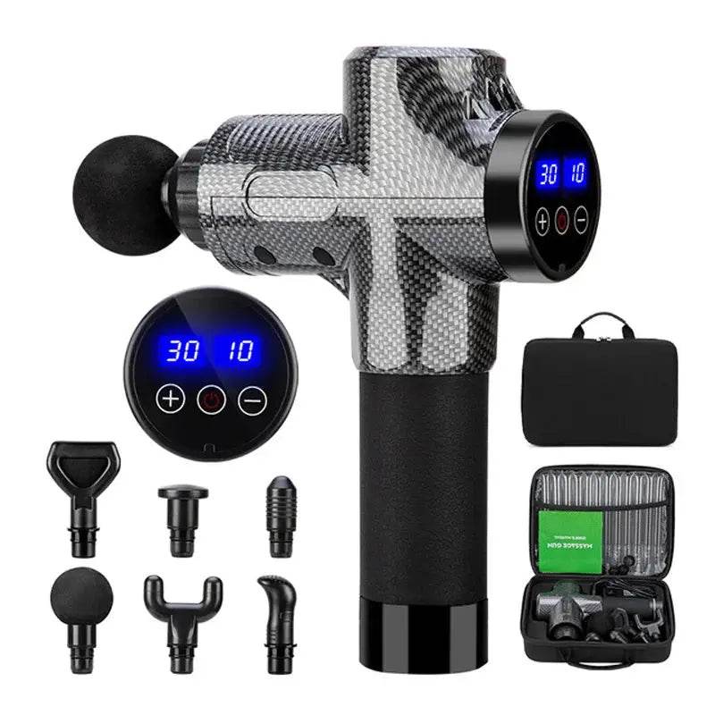 Pain Relief Fascial Massage Gun – Deep Tissue Muscle Therapy - Fit2Great