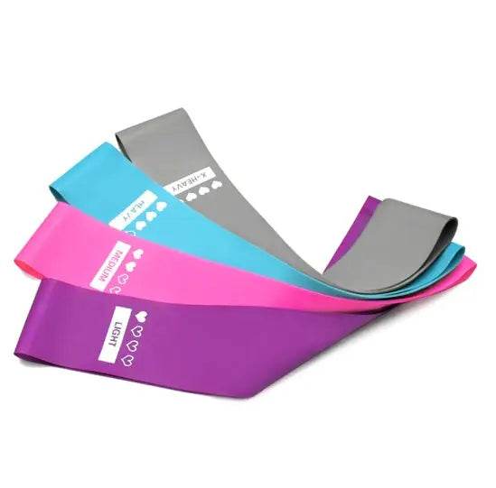Resistance Bands Sealing Elastic Booty Sport Bodybuilding Rubber Band For Fitness Gym Leagues Equipment Sports Mini Yoga - Fit2Great