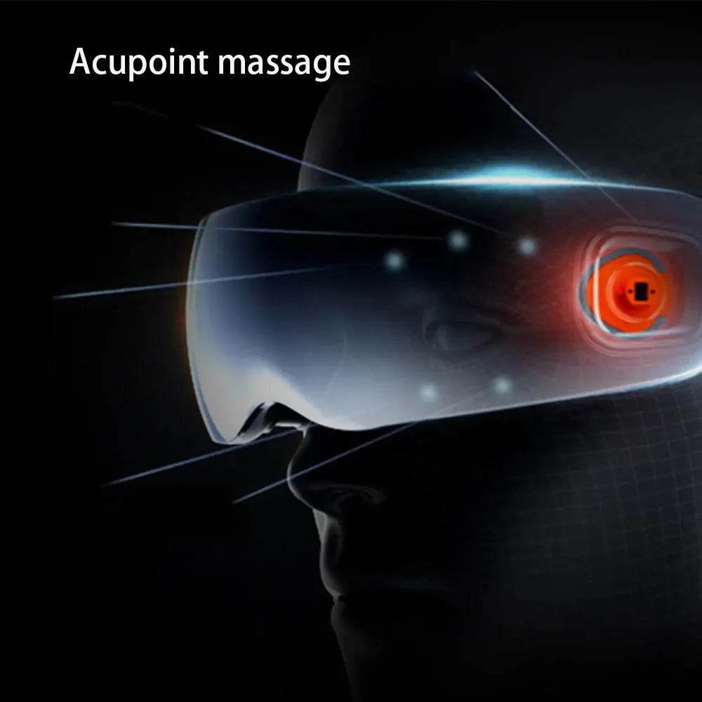 Super Relax Eye Massager – 12-Head Heat & Vibration Therapy - Fit2Great