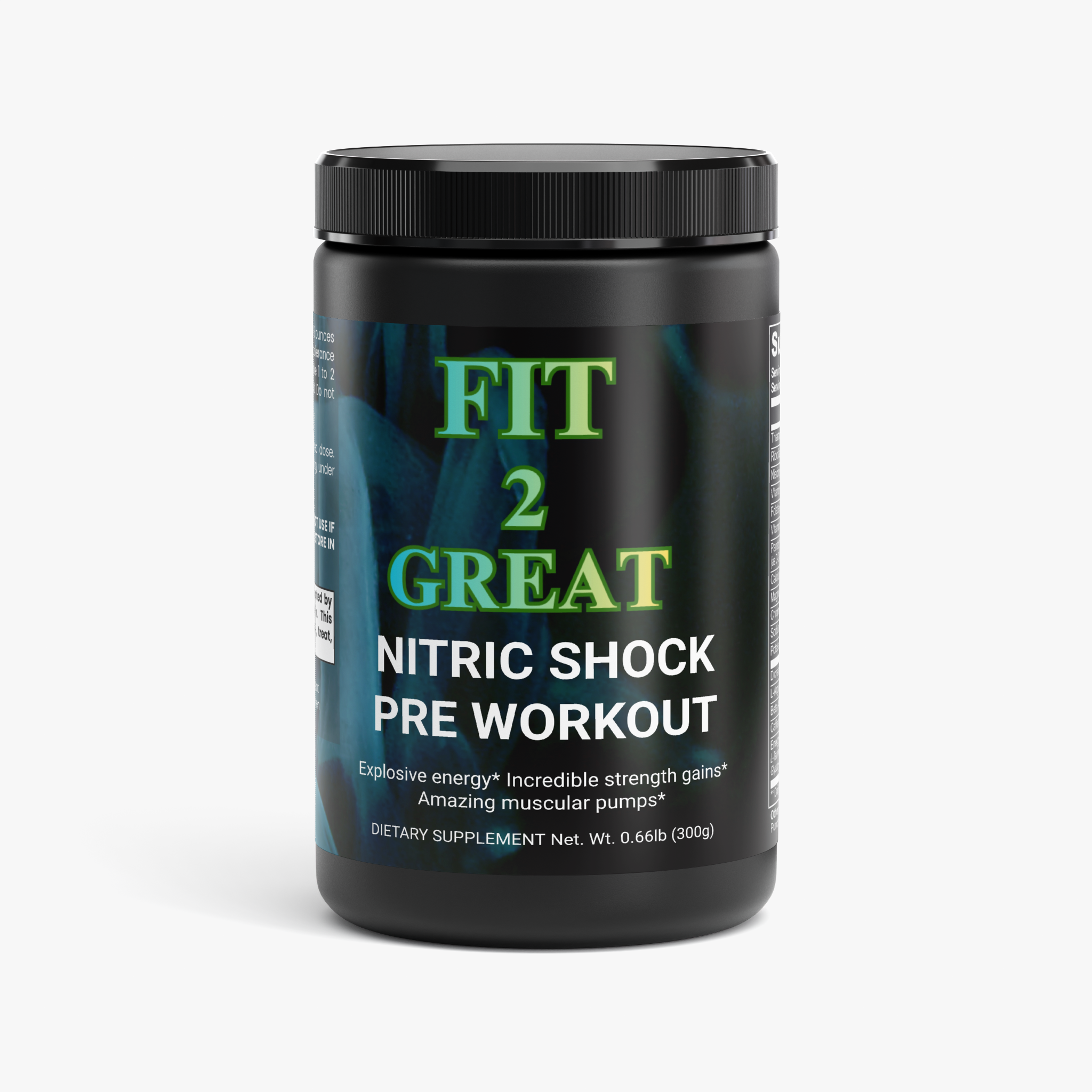 Nitric Shock Pre-Workout Powder (Fruit Punch)