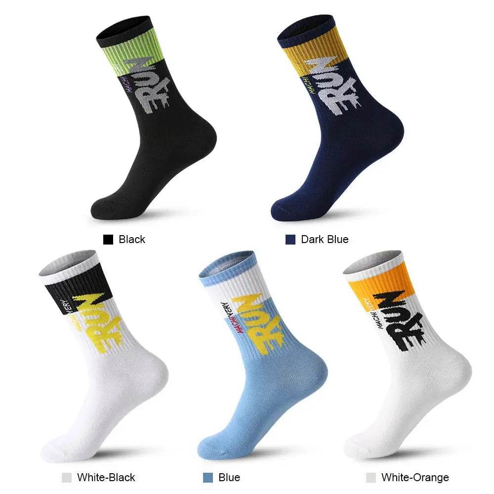 5 Pairs Organic Cotton Men’s Socks - Fit2Great