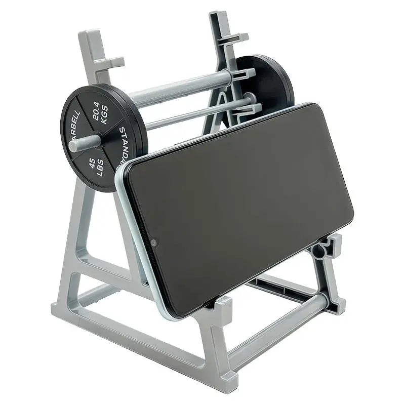 Barbell Design Desk Organizer For Pens Glasses, Smartphones Notebooks Mini Gym Equipment Office Decor Cool Stationery Gift Fit2Great