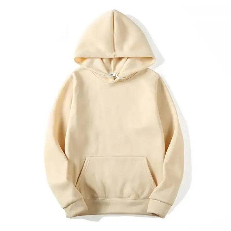 Blank Fleece Pullover Hoodie - Fit2Great