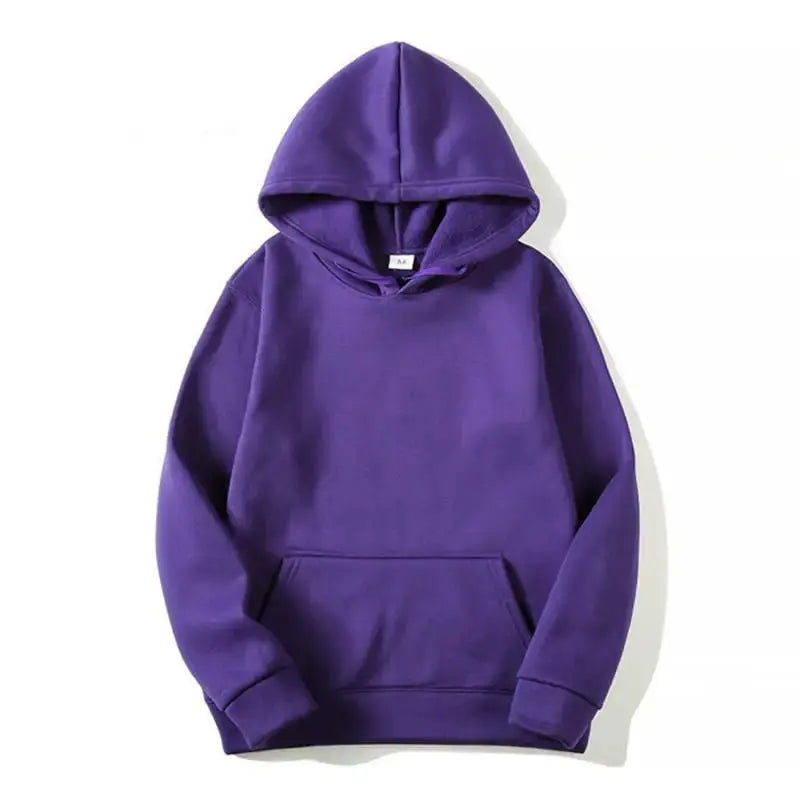 Blank Fleece Pullover Hoodie - Fit2Great