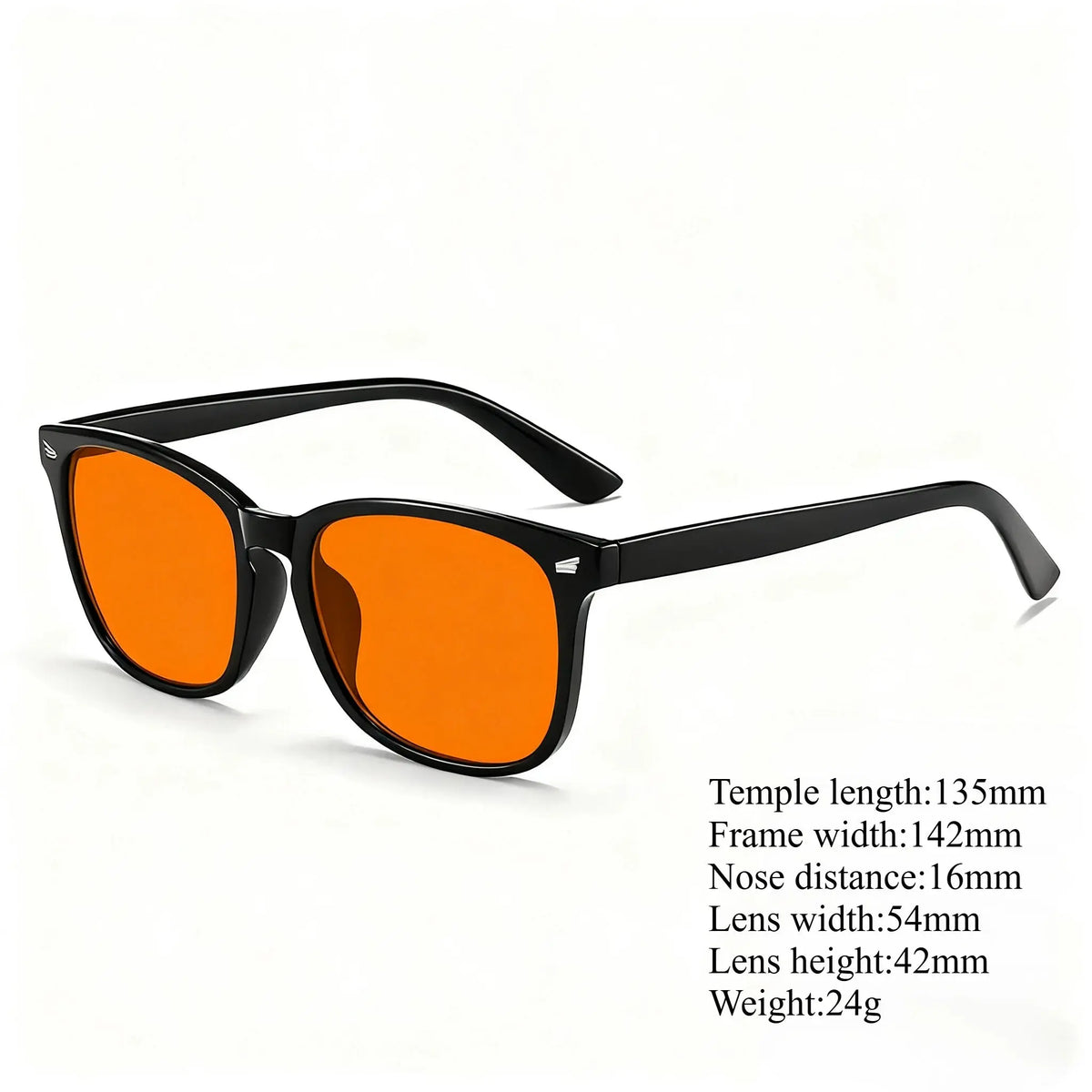 Blue Light Glasses Men Sleep Glasses For Blue Light Blocking Red Lens For Computer Gaming Reduce Eyestrain Bluelight Glasses Fit2Great