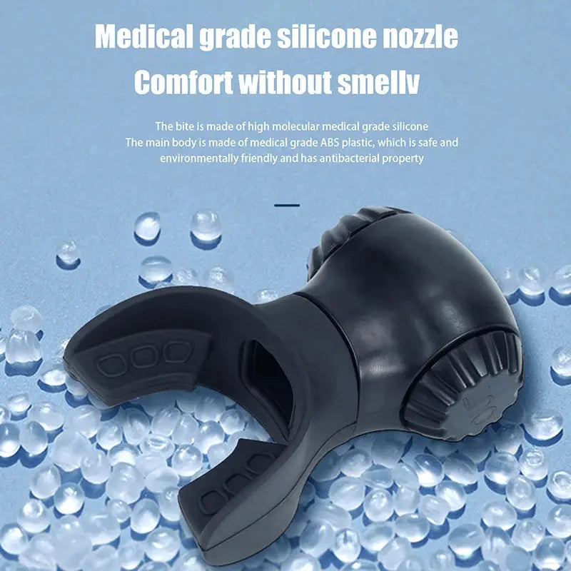 Breathing Trainer Lung Respirator Fitness Equipment Respiratory Silicone High Altitude Training Outdoor Expiratory Exercise Tool Fit2Great