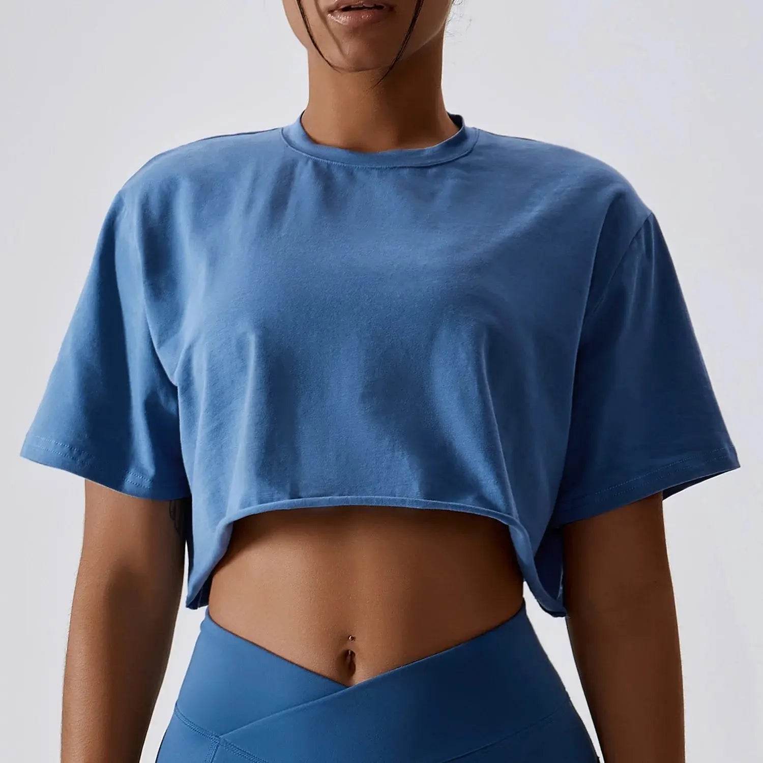 Casual Fitness T-Shirt Activewear Tee - Fit2Great