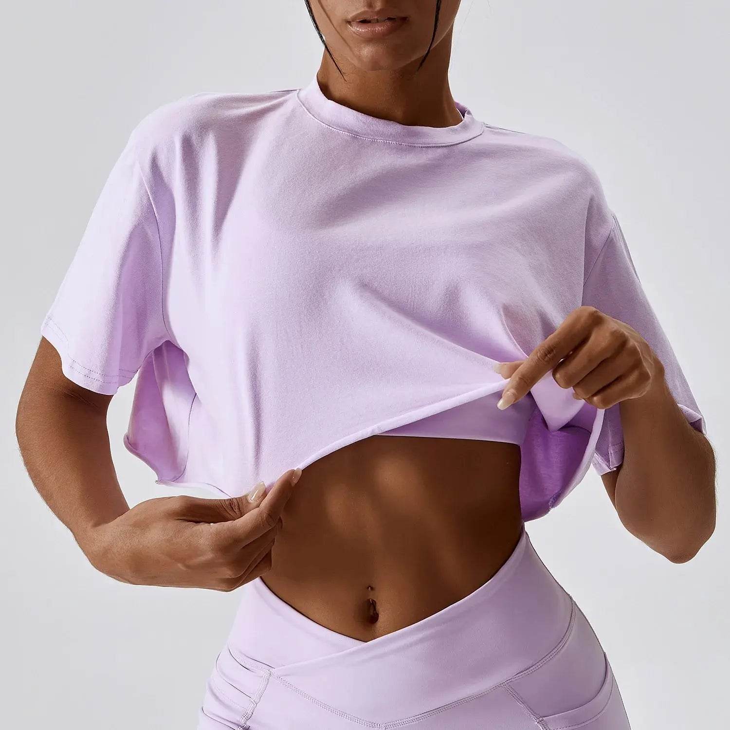 Casual Fitness T-Shirt Activewear Tee - Fit2Great