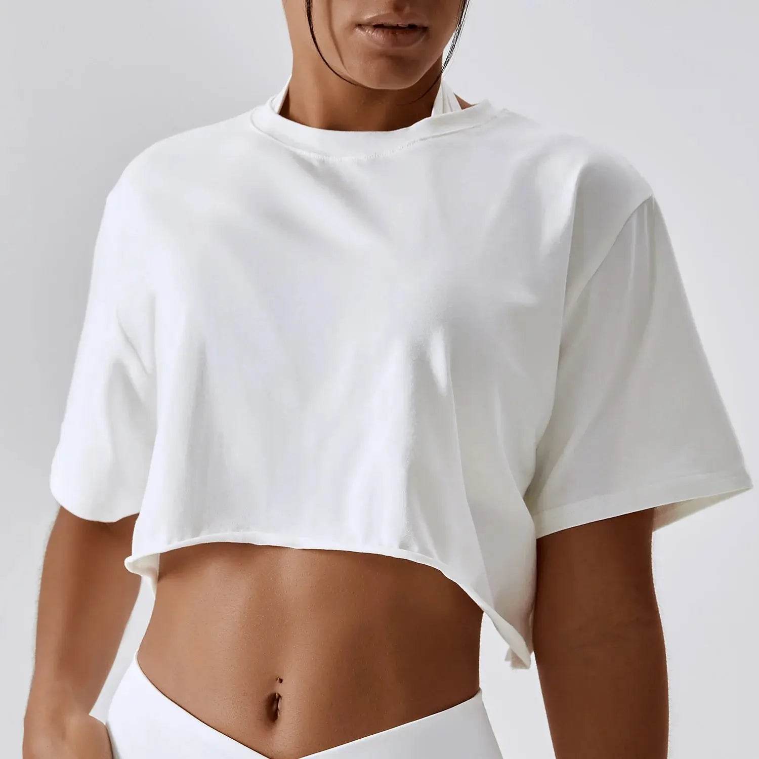 Casual Fitness T-Shirt Activewear Tee - Fit2Great