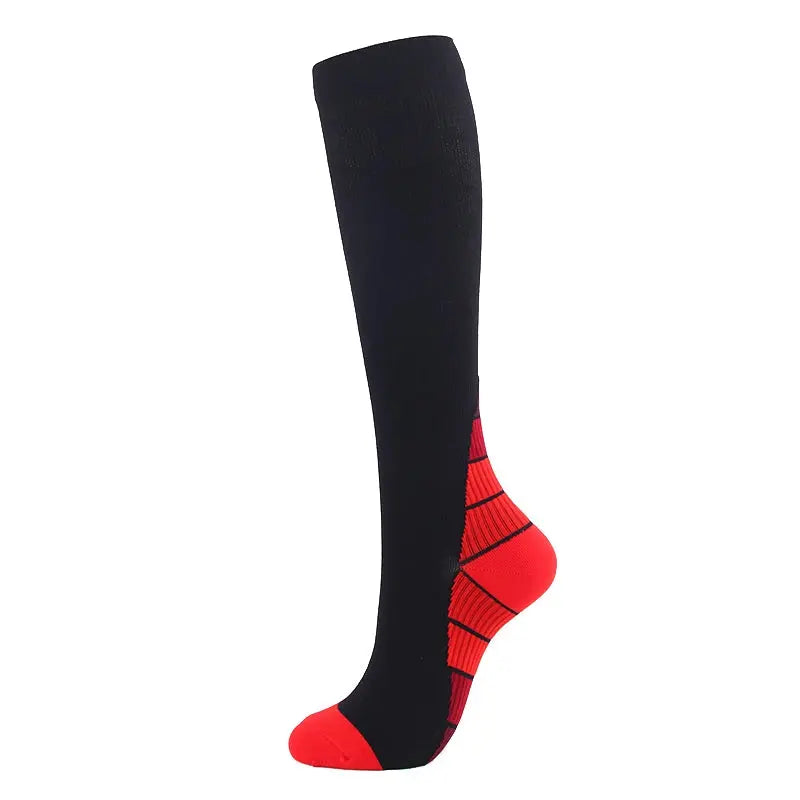 Compression Socks Running Men's Sports Socks Anti Fatigue Pain Relief 20-30 Mmhg Women's Nurses Fitness Golf Rugby Basketball Fit2Great