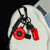 Dopamine Fitness Series Pendant D-shaped Buckle Detachable Barbell Plates Key Chain Creative Barbell Plates Fit2Great