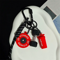 Dopamine Fitness Series Pendant D-shaped Buckle Detachable Barbell Plates Key Chain Creative Barbell Plates Fit2Great