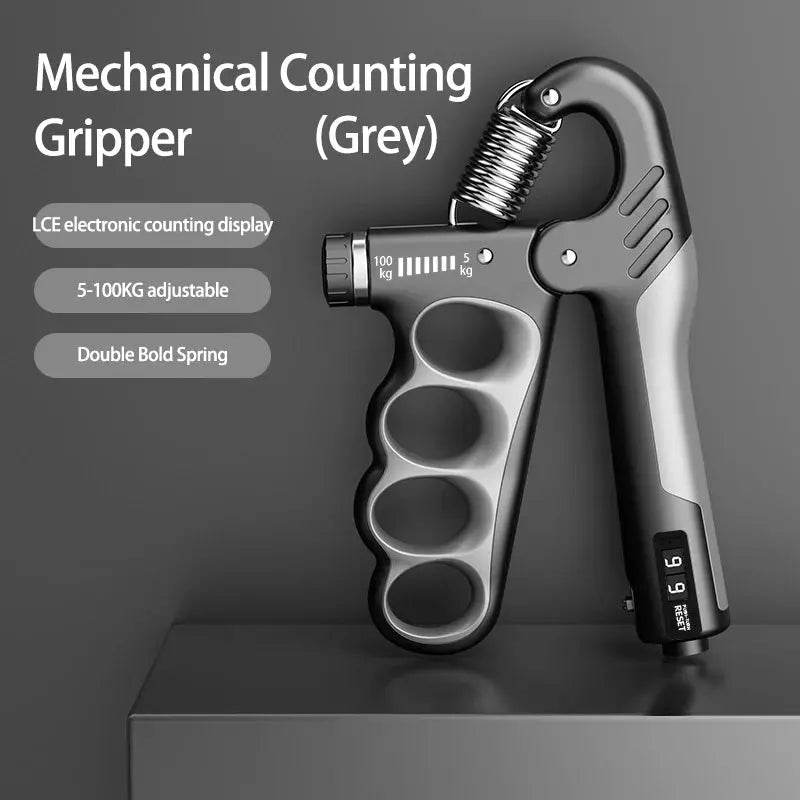 Fit2Great Adjustable 5–100kg Grip Strength Trainer – Hand & Forearm Workout Tool - Fit2Great