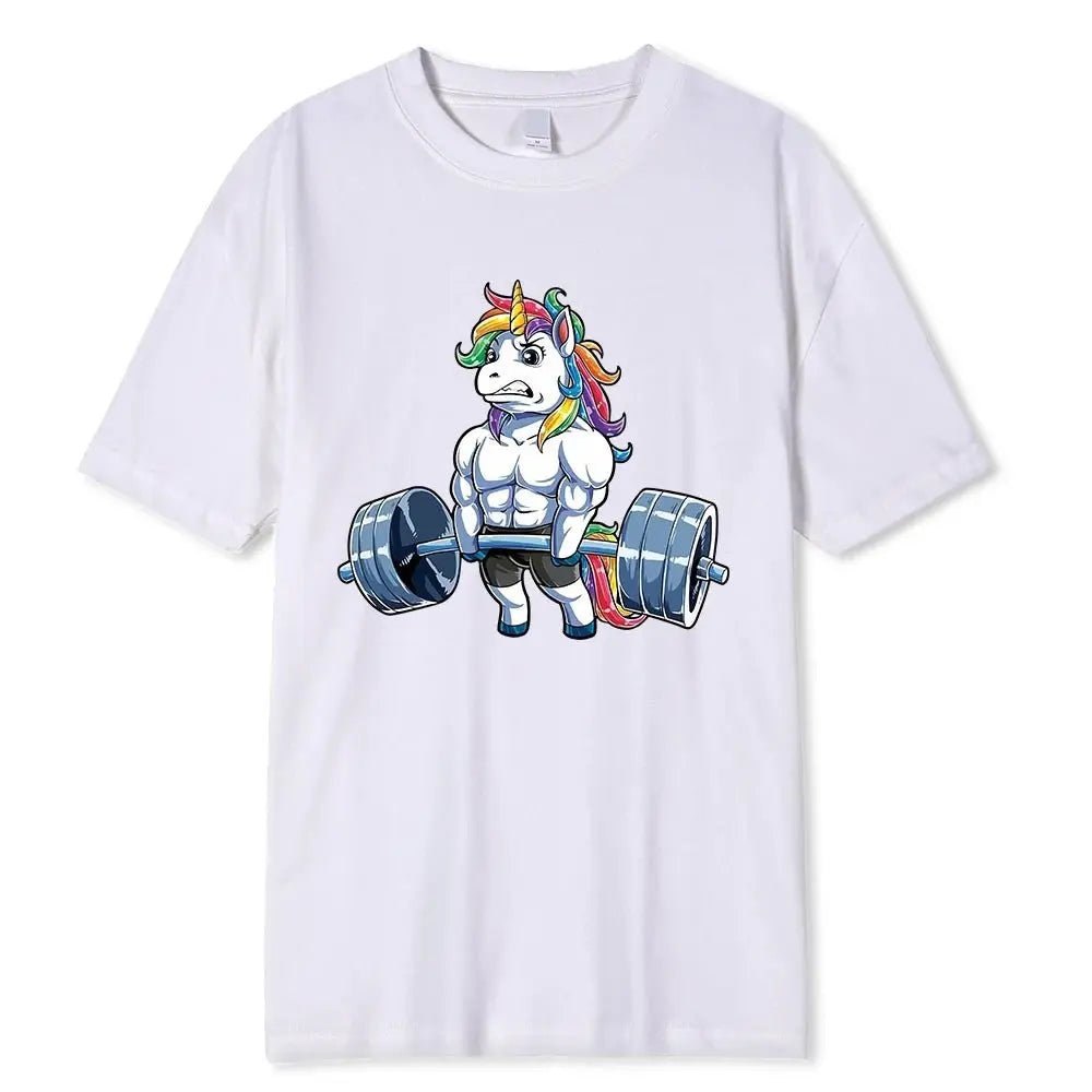 Funny Gym Unicorn Fitness Shirt - Fit2Great