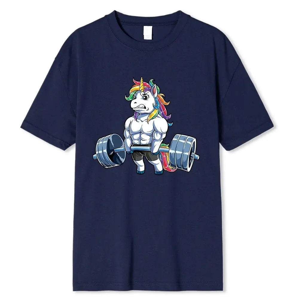 Funny Gym Unicorn Fitness Shirt - Fit2Great