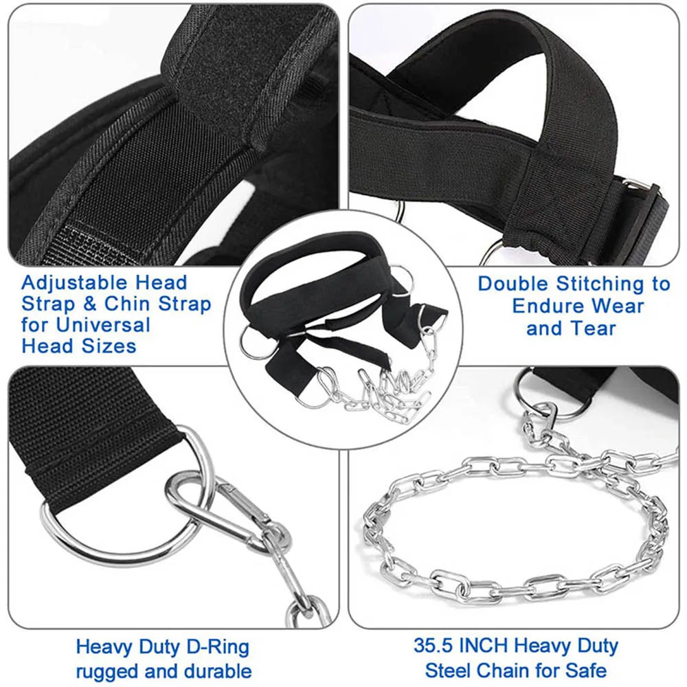 Adjustable Head Neck Training Harness