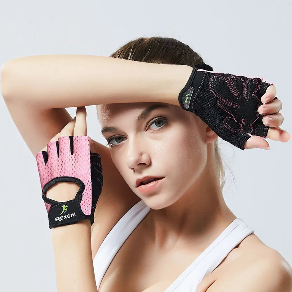 Professional Fitness Gloves Weight Lifting Half Finger