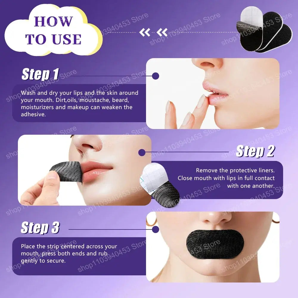 Mouth Tape for Sleep | Gentle Night Strips to Support Nasal Breathing