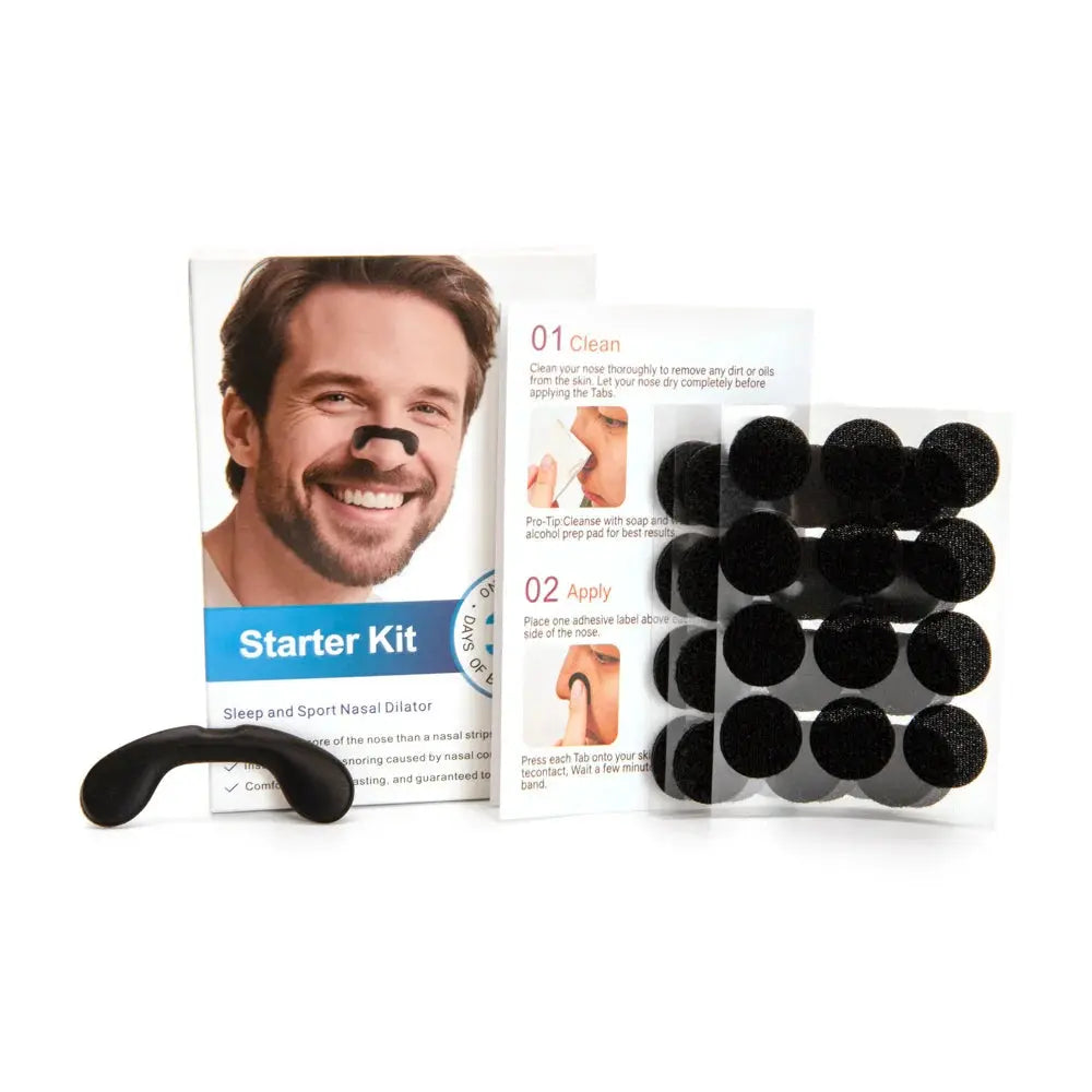 Nasal Dilator Starter Kit | Reusable Nose Breathing Dilators for Sleep & Sports Fit2Great