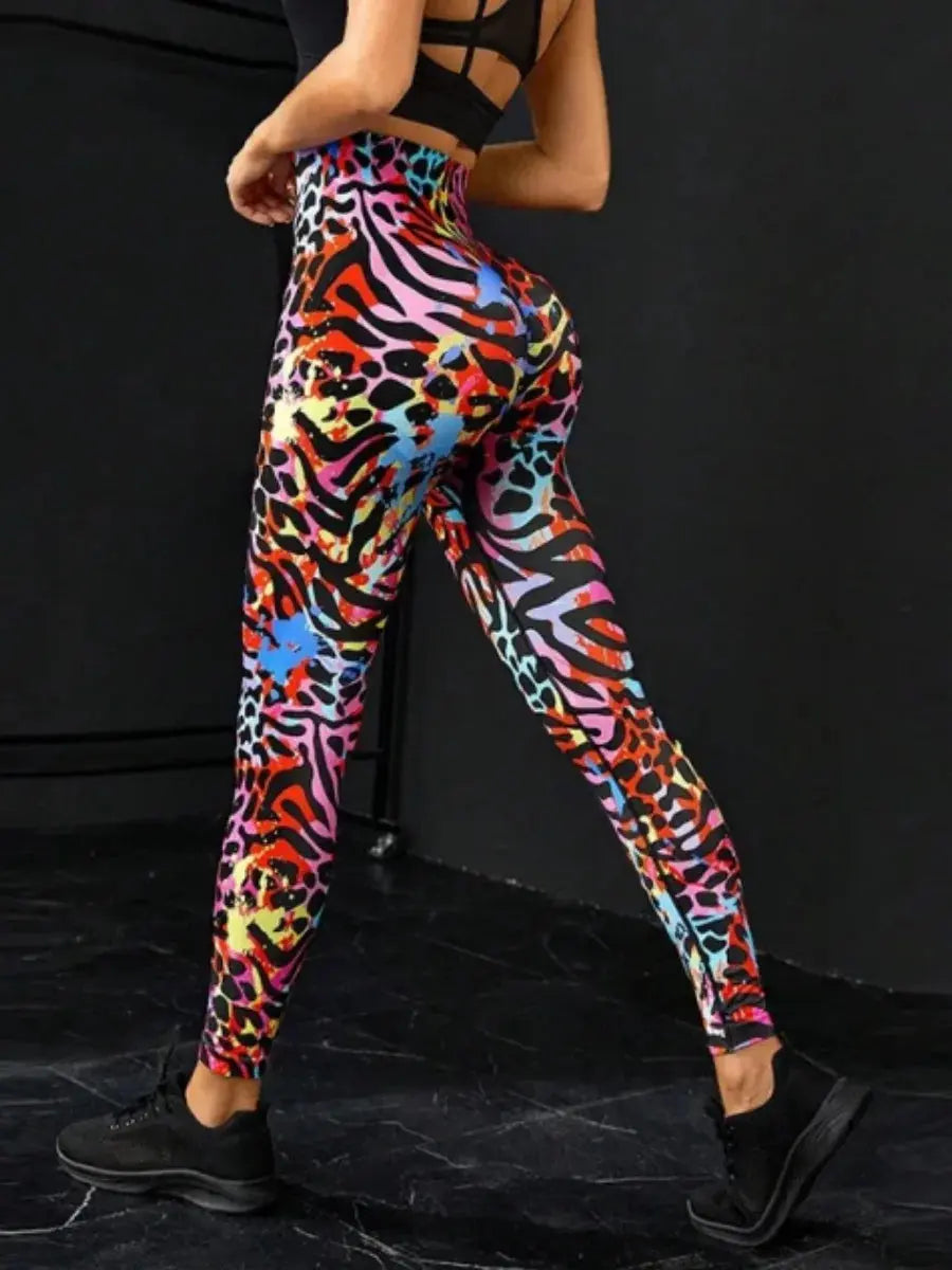 New Tye Die Seamless Yoga Pants 3D Printed Women High Waist Lifting Hip Honey Peach Hip Fitness Gym Leggings Running Sport Pants Fit2Great
