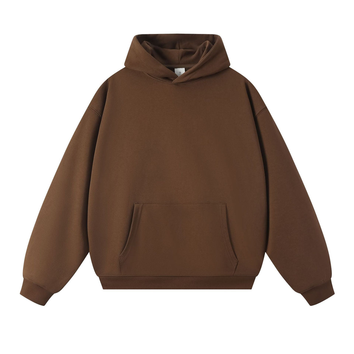 Sweatshirt 380g Terry Spring and Autumn American Style Thin Drop Shoulder Loose Fit Solid Color Hoodie for Men Trendy Versatile Fit2Great