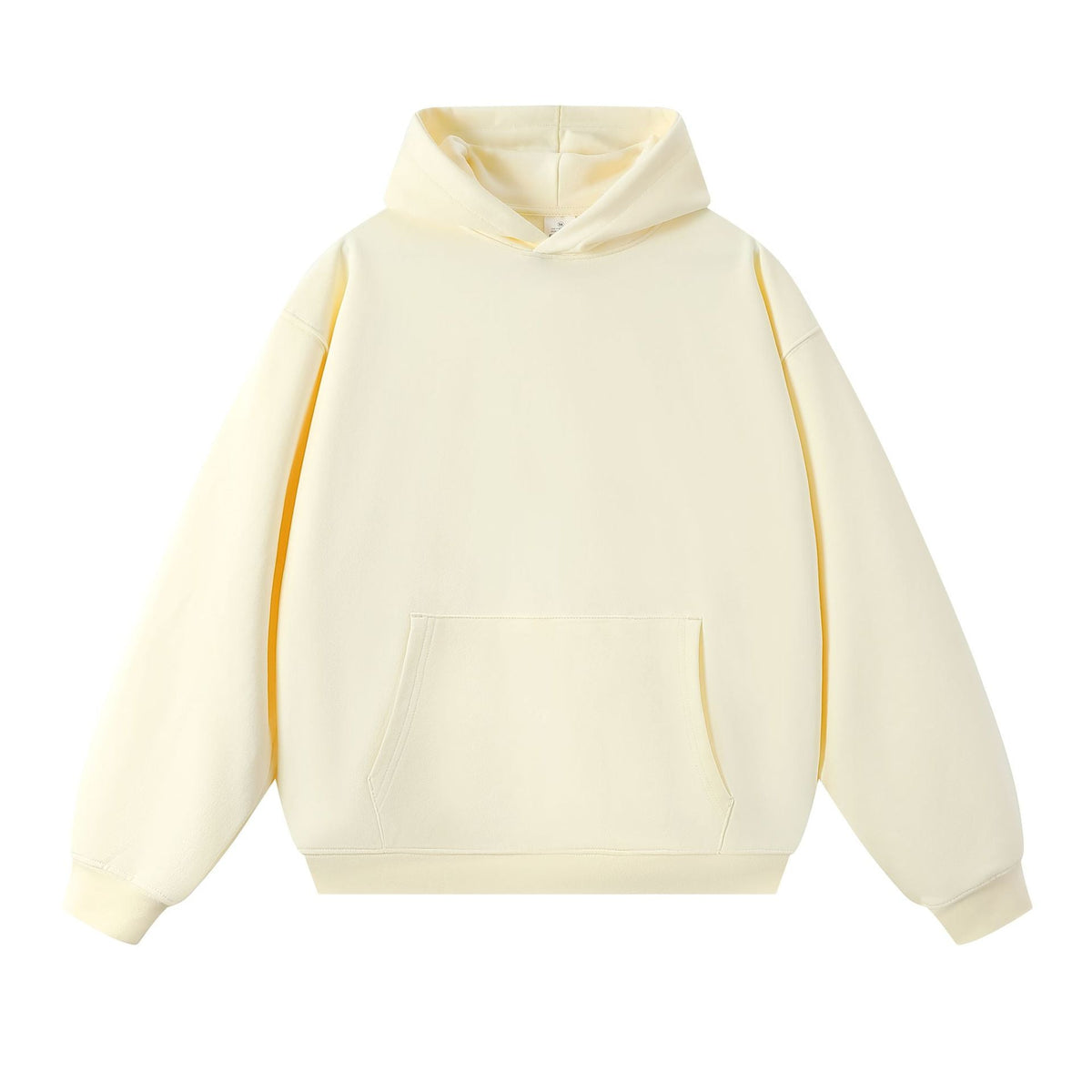 Sweatshirt 380g Terry Spring and Autumn American Style Thin Drop Shoulder Loose Fit Solid Color Hoodie for Men Trendy Versatile Fit2Great