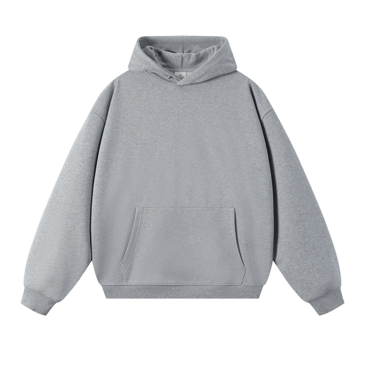 Sweatshirt 380g Terry Spring and Autumn American Style Thin Drop Shoulder Loose Fit Solid Color Hoodie for Men Trendy Versatile Fit2Great