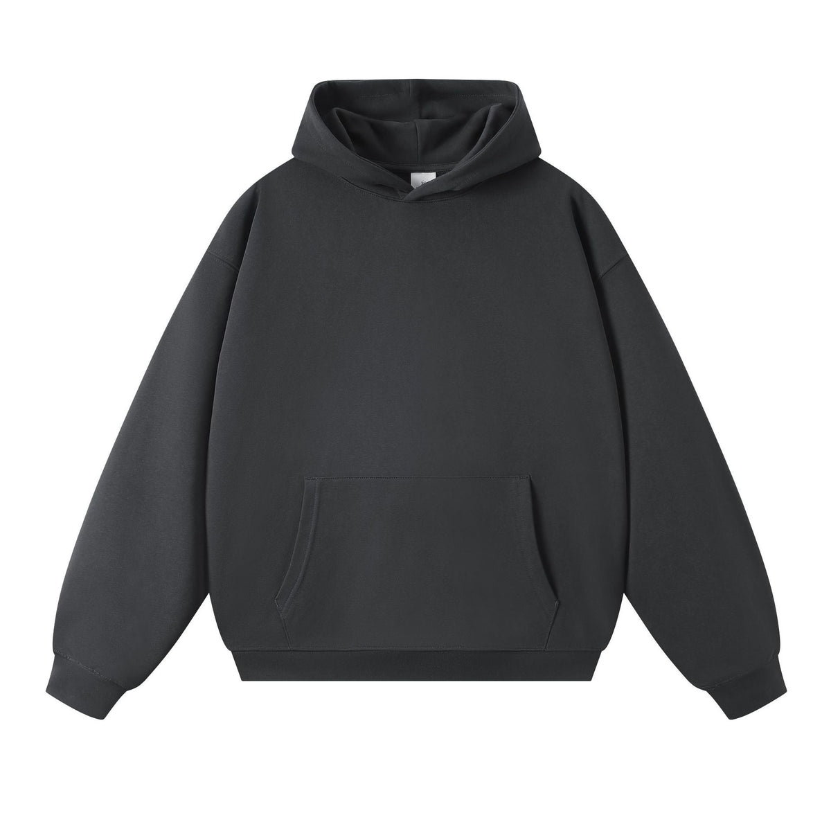 Sweatshirt 380g Terry Spring and Autumn American Style Thin Drop Shoulder Loose Fit Solid Color Hoodie for Men Trendy Versatile Fit2Great