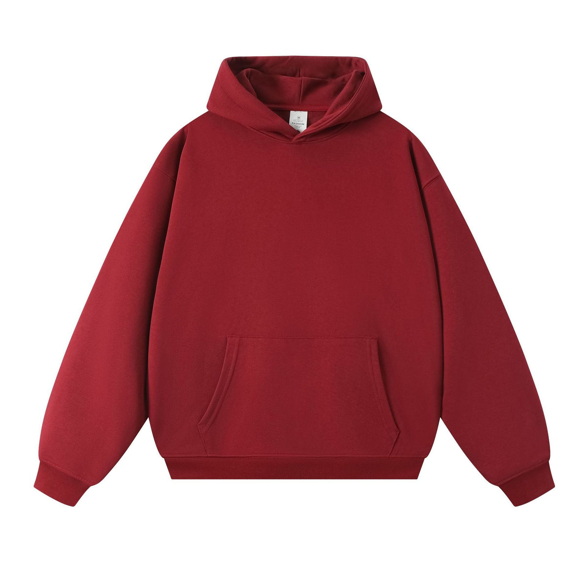 Sweatshirt 380g Terry Spring and Autumn American Style Thin Drop Shoulder Loose Fit Solid Color Hoodie for Men Trendy Versatile Fit2Great