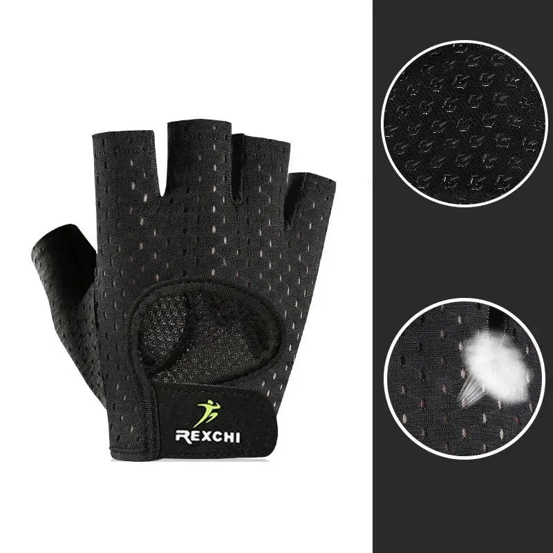 Professional Fitness Gloves Weight Lifting Half Finger - Fit2Great