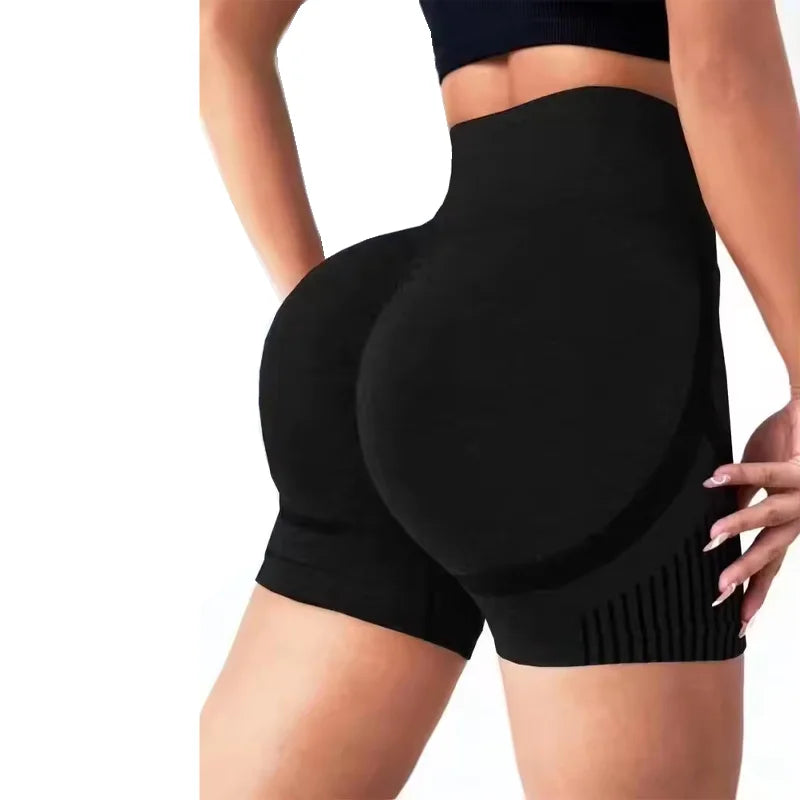 Women Yoga Shorts High Waist Workout Shorts Fitness Yoga Lift Butt Fitness Ladies Yoga Gym Running Short Pants Sportswear Fit2Great