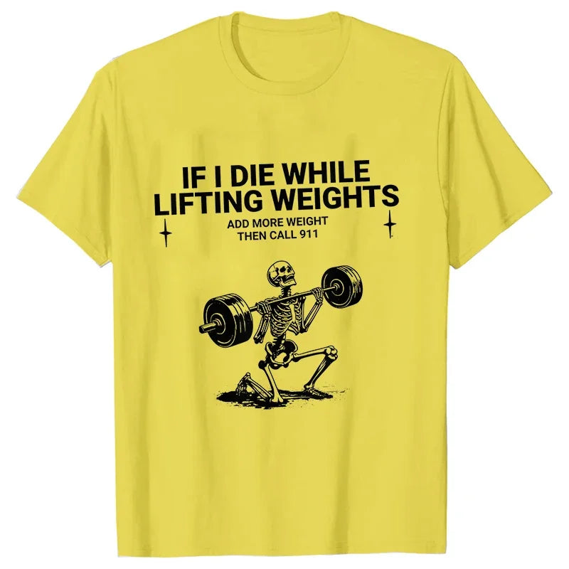 Gym Workout T-shirts for Men Clothing Funny Weightlifting Tshirts Short Sleeve Tops Clothes Fitness Exercise Tee Shirts Homme Fit2Great