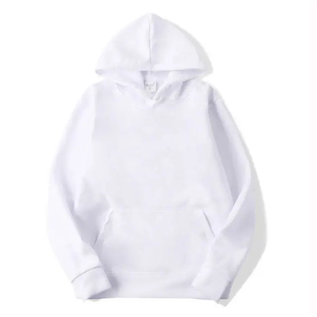 Blank Fleece Pullover Hoodie