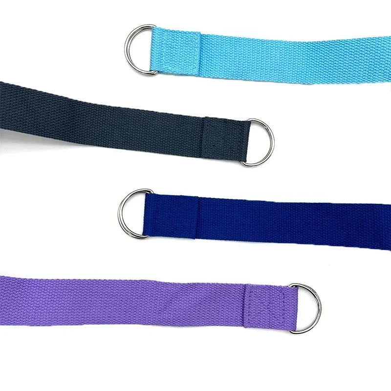 Adjustable D-Ring Buckle Yoga Strap