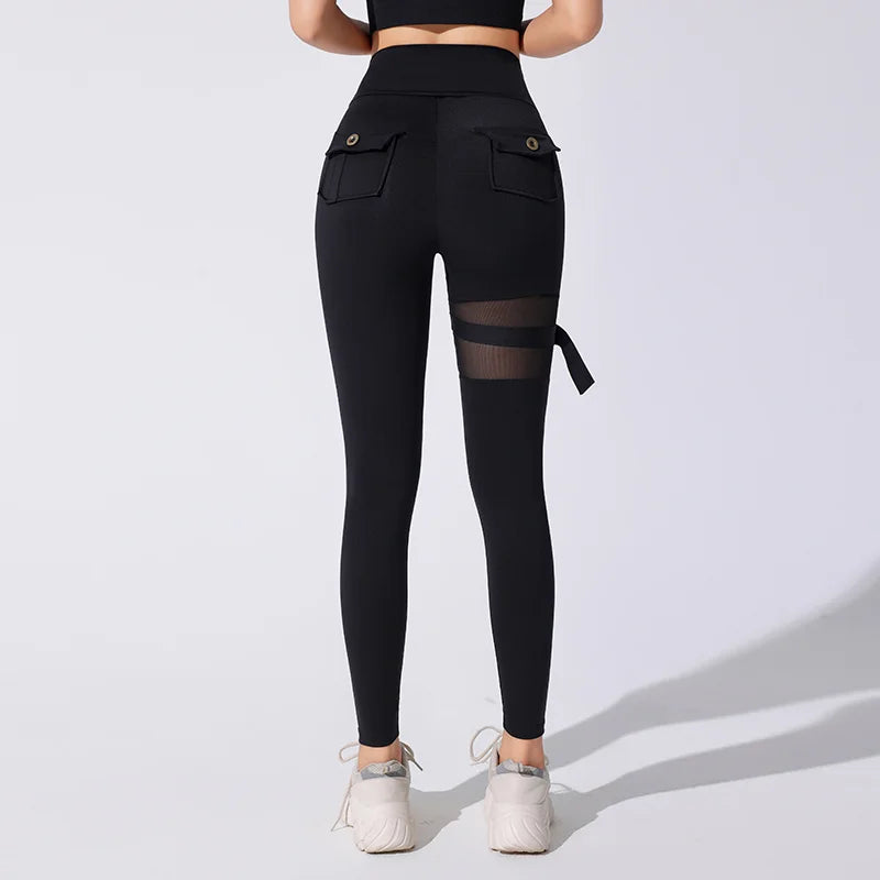 Woman  New Style Hot Gym Wears Gym Training Sports  Cut Leggings Fitness Women   Rise  Yoga Tights Fit2Great