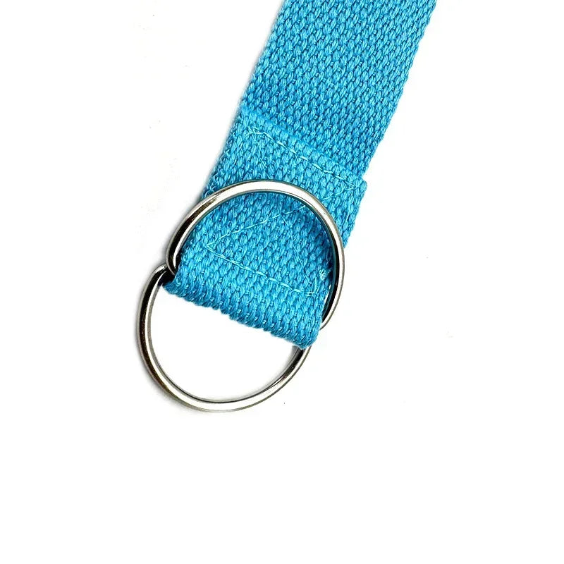 Adjustable D-Ring Buckle Yoga Strap