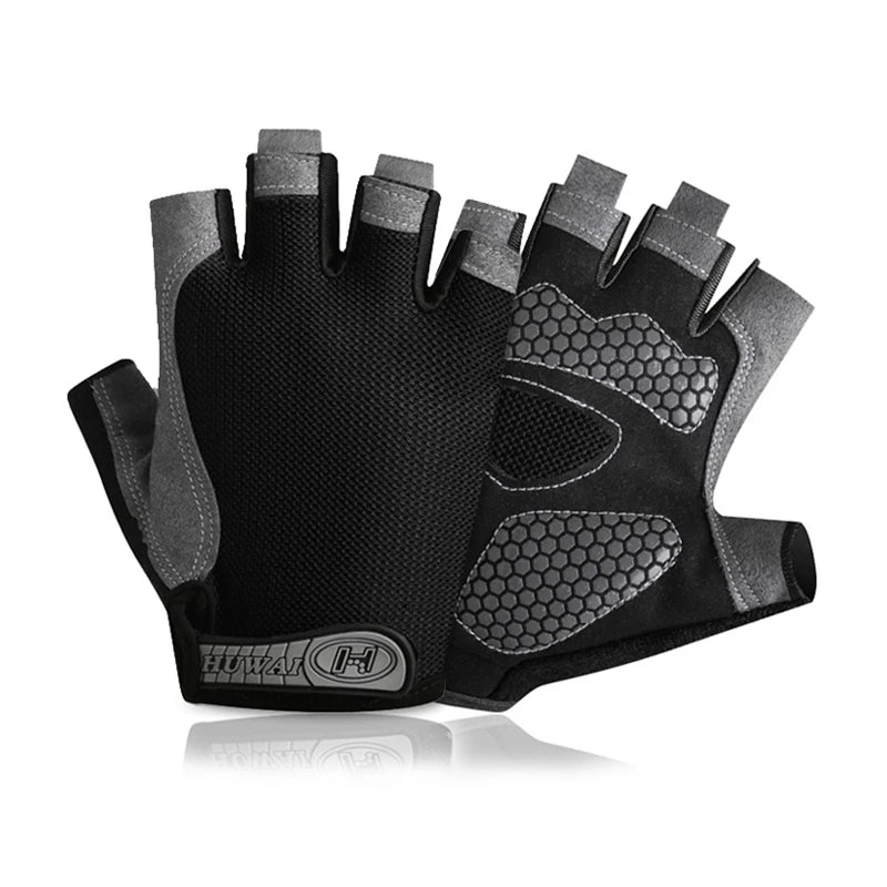 Breathable Anti Slip Half Finger Gloves