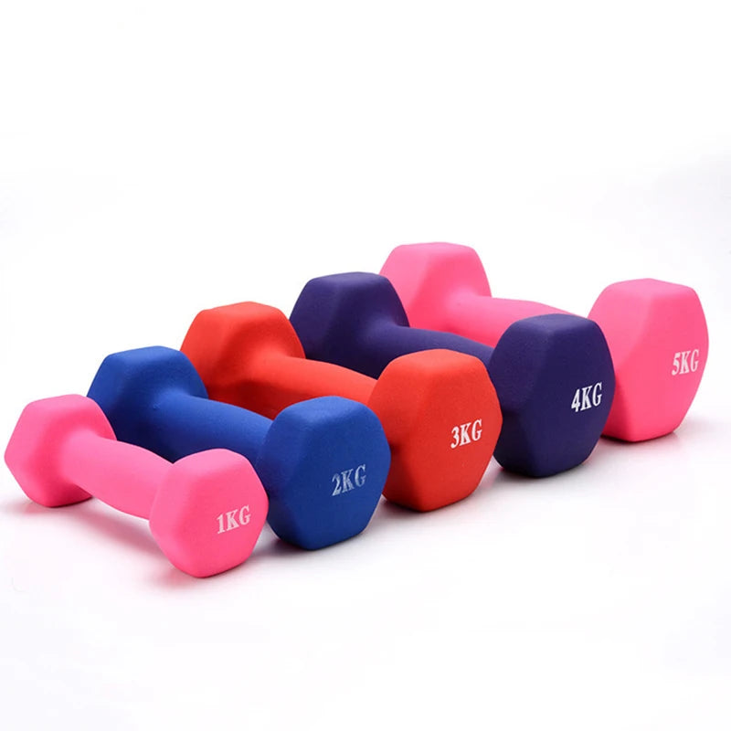 Hexagonal Dumbbell For Weight Loss