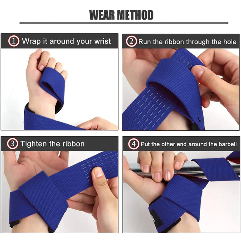 Anti-Slip Silicone Strength Training Strap