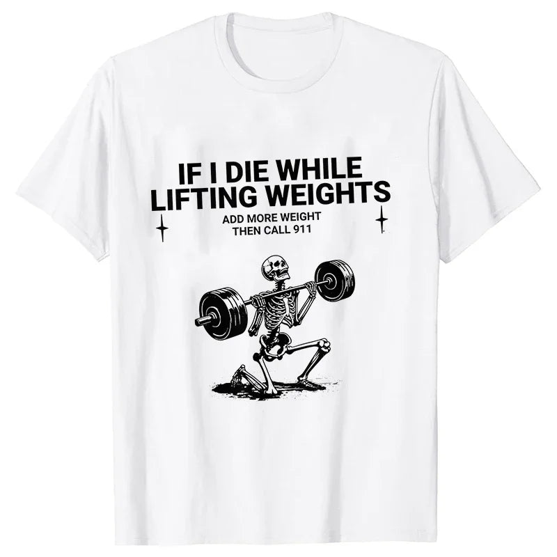 Gym Workout T-shirts for Men Clothing Funny Weightlifting Tshirts Short Sleeve Tops Clothes Fitness Exercise Tee Shirts Homme Fit2Great