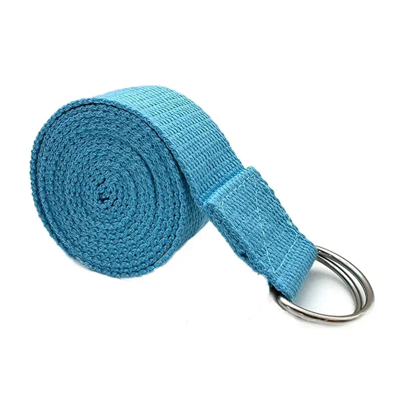 Adjustable D-Ring Buckle Yoga Strap